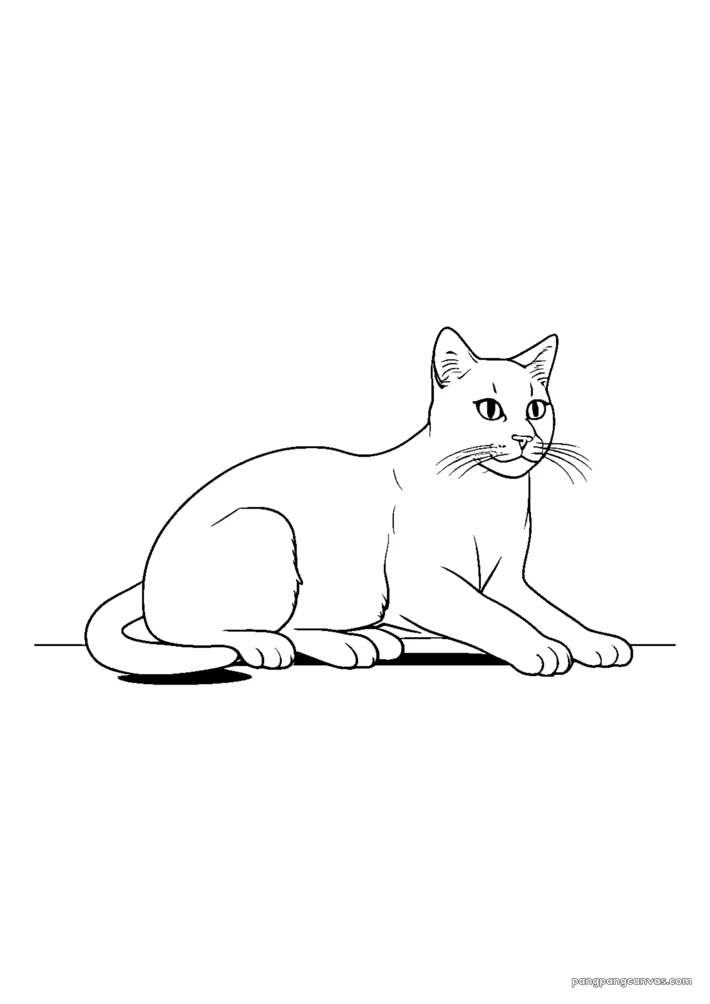 아기 고양이 공놀이 색칠공부 도안 무료 프린트